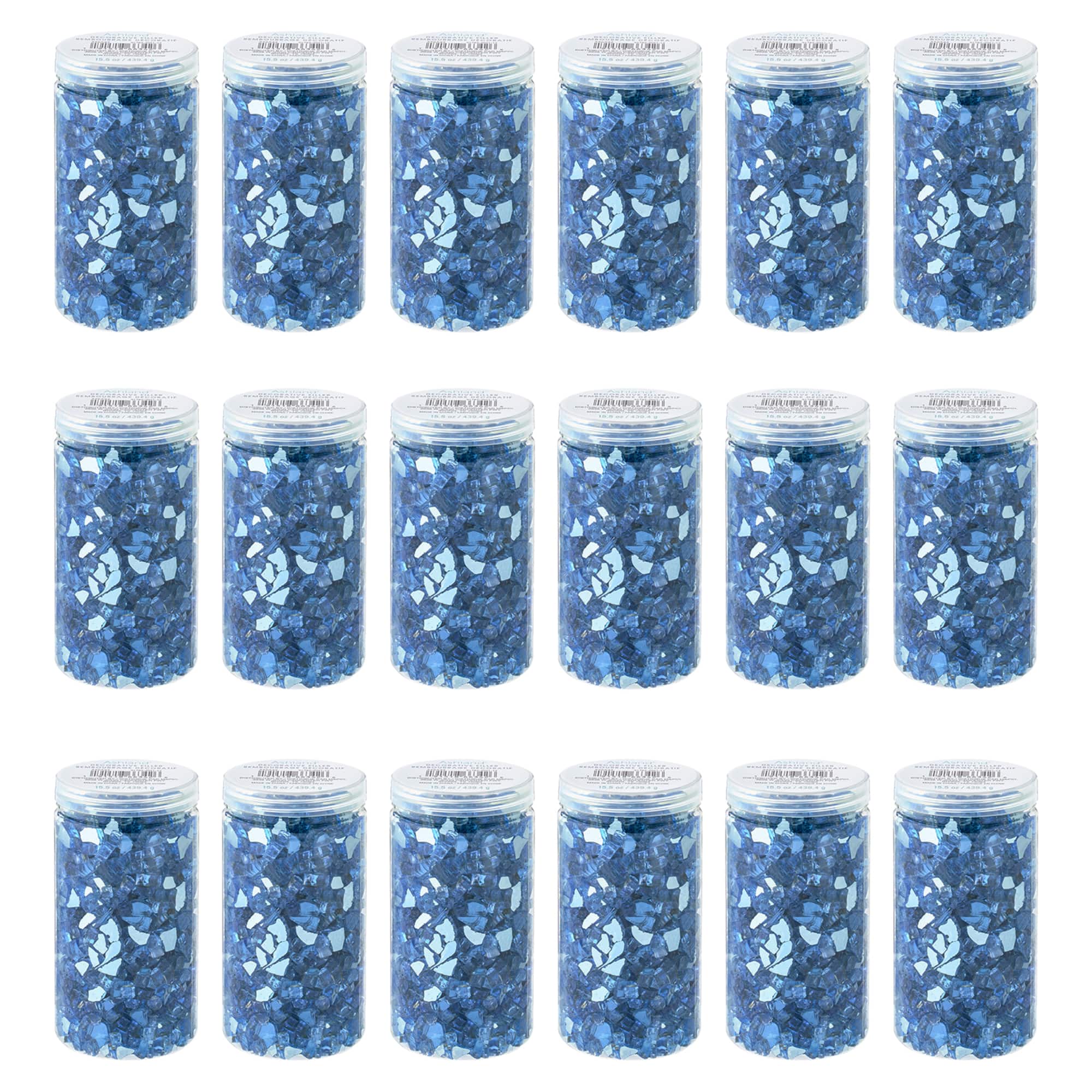 18 Pack: Blue Crushed Glass by Ashland®